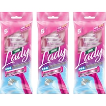 Derby Lady 2 5 Li Poşet Tıraş Bıçağı X 3 Adet