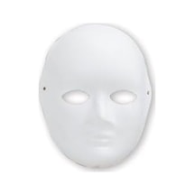 Benim Marifetlerim - Boyanabilir Beyaz Maske 1 Adet