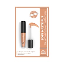 Cocosh She Soft Matte Likit Mat Ruj 02 Nude Coffe, E Vitamini, Avokado Yağı, Kremsi Doku, Mat Bitiş, Bulaşmaz - Kahverengi Diğer