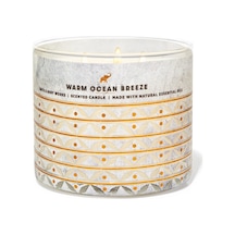 Bath & Body Works Warm Ocean Breeze Büyük Mum 411 G Çok Renkli