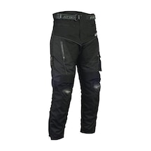 Prosev Titanyum Diz + Kalça Koruma 4 Mevsim Motosiklet Pantolonu 65887 Siyah