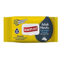 Koroplast Mop Uyumlu Islak Temizlik Havlusu Beyaz Sabun 100'lü