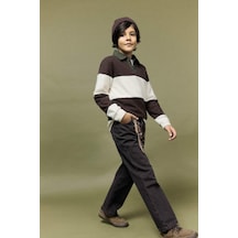 Defacto Erkek Çocuk Wide Leg Düz Paça Jean Pantolon G2929a825aubn340 Kahve