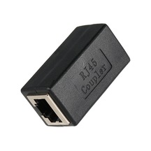 Vkemall Rj45 Ağ Kablosu Birleştirici: İki Ağ Kablosunu Uzatmak İçin Çiftli Bağlantı, Gürültü Engeli, Sabit Sinyal Transferi, Kompakt Abs Kablo Uzatıcı