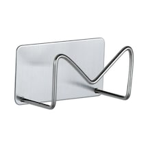 4 Adet 304 Paslanmaz Çelik Süngerlik Lavabo Drenaj Rafı Gümüş