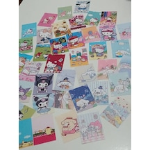 Sanrio Hello Kitty Çek Kopart Sticker Kitabı 45 Adet Büyük
