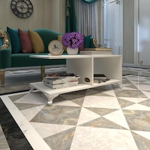 Kenzlife Orta Salon Sehpası Kazablanka Byz 038 090 45 Sofra Çiçeklik