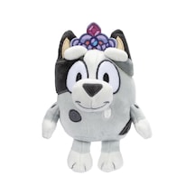 Blueyplus Princess Muffin Taçlı Peluş Oyuncak Çocukların Hayal Gücünü Geliştiren Masalsı Arkadaş 20 Cm Çok Renkli