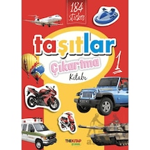 Taşıtlar Çıkartma Kitabı - 1 Ciltli The Kitap Çocuk