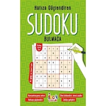 Sudoku Bulmaca - Hafıza Güçlendiren 6+ Yaş- Bıcırık Yayınları