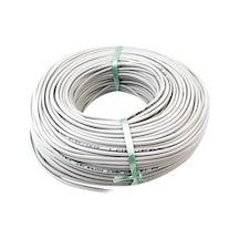 Powermaster 3 Telli 1 Hat 1 Çift 100 Metre Telefon Hat Kablosu 1 2+1 0.50