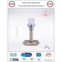 Kapı Tamponu - Kapı Stoperi - 8cm Saten - 2 Adet