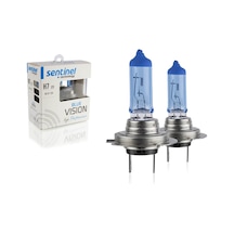 Sentinel 12v 55w H7 Halojen Beyaz Işık Ampul 5000k 1450 Lumen