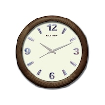 Regal 2103 Aw 50 Cm Yuvarlak Ahşap Ofis Duvar Saati Ahşap