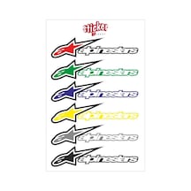 Alpinestar Motosiklet Sticker Seti