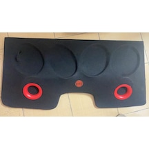 Fiat Uno 4lü oval hoparlör Pandizot Polyesterli Kabartmalı Portlu