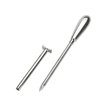 Trokar 9 cm Krom Kaplamalı 2 Kanüllü ve Metal Kulplu