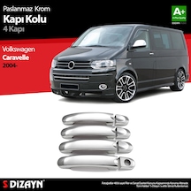 S-dizayn Vw T5 Caravelle Krom Kapı Kolu 4 Kapı 2004-2015