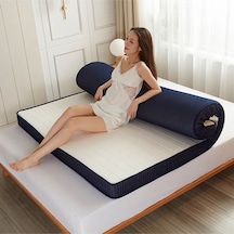 Sitehome Katlanabilir Çift Kişilik Yer Yatağı 10cm Sünger Yatak Fonksiyonel