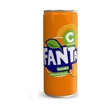 Fanta Portakal Aromalı Gazoz 250 Ml Kutu 6 250 Ml 33330620