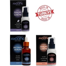 Axodine Gece Bakım Kremi 50 ML + Gündüz Kremi 50 ML + Retinol Serum 30 ML