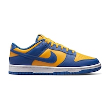 Nike Dunk Low Ucla Erkek Spor Basketbol Ayakkabı Mavi - Sarı