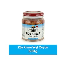 500 Gr Köy Kırma Yeşil Zeytin
