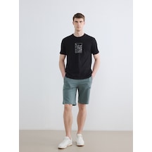 Lcwaıkıkı Classic Yeşil Regular Fit Erkek Kargo Şort