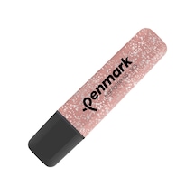 Metalik Simli Fosforlu Kalem - Bronz