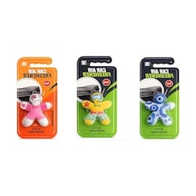 Maskot Şeklinde Araç Parfümü, 3'lü Set