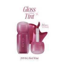 Pigmentli, Parlak Bitişli Dolgunlaştırıcı Lip Gloss Clıo Volumate Gloss 209 Dry Red Wine