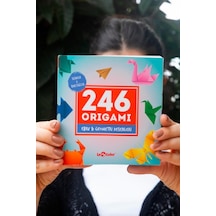 Origami 246 Kağıt Katlama Sanatı Ebru/Geometrik