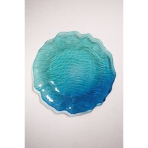 Pasabahce "aqua" Tabak 21 Cm - 1 Adet Mavi
