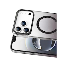 Newface Apple İphone 17 Pro Glossy Magsafe Kapak - Siyah