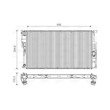 Bmw X5 30d Motor Radyatoru 2013-2017 N57d30a Valeo 735453