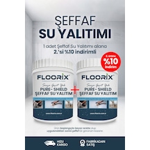 Floorix Şeffaf Su Yalıtımı 1kg + 1kg