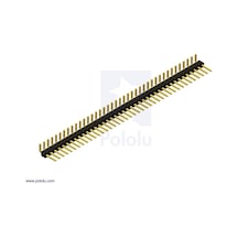 Header 1X40 2 54 11.6 MM 90D Erkek