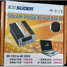 Bolsat İnverter 300 Watt 12 Volt Modifiye Sinüs Sda300