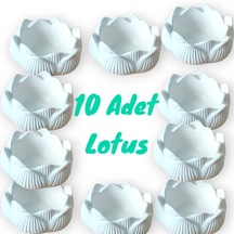 10 Adet Lotus Mumluk
