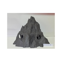 3d Akvaryum Dekoru Köşe Mağara 3d09 35x22x24h