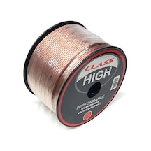 Class 2X1.00Mm Hoparlör Kablosu 20Metre Şeffaf