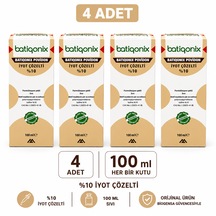Aqua Batikon Çözelti 100 Ml 4 Adet