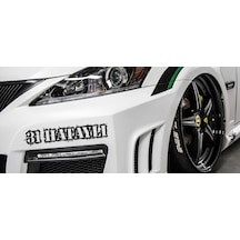 Hataylı 31 Plaka Araba Oto Sticker Yapıştırma 2 Adet