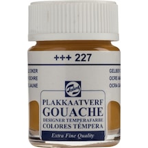 Gouache Jar 16ml Guaj Boya Yellow Ochre / 227 No Color