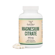 Double Wood Magnesium Citrate Capsules 800mg 180 Capsules Ci...