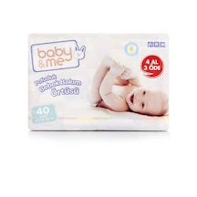 Baby Me Pofuduk Alt Değiştirme Örtüsü 40 Adet 60 60