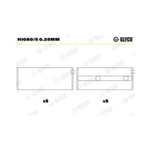 Ana Yatak - Dacia Sandero, Duster - Glyco-h1080525mm