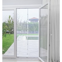 Mıknatıslı Kapı Sinekliği 105x210 Cm Çift Taraflı Bant Ve Cırtbantlı Plastik
