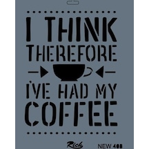 Mey İthalat Rich New Seri N-408 Stencil 35x25 Cm Belirtilmemiş