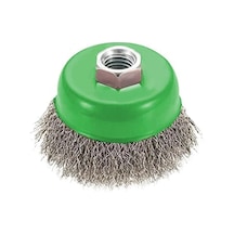 Çanak Fırça 75mm Dalgalı Paslanmaz Telli M14 Vidalı Era10159 Eratool